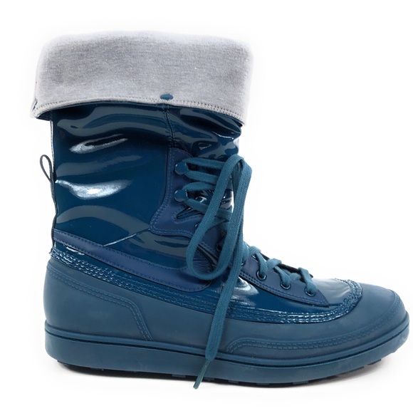 Nike Storm Warrior Retro Sneaker Boots Space Blue - Picture 3 of 8